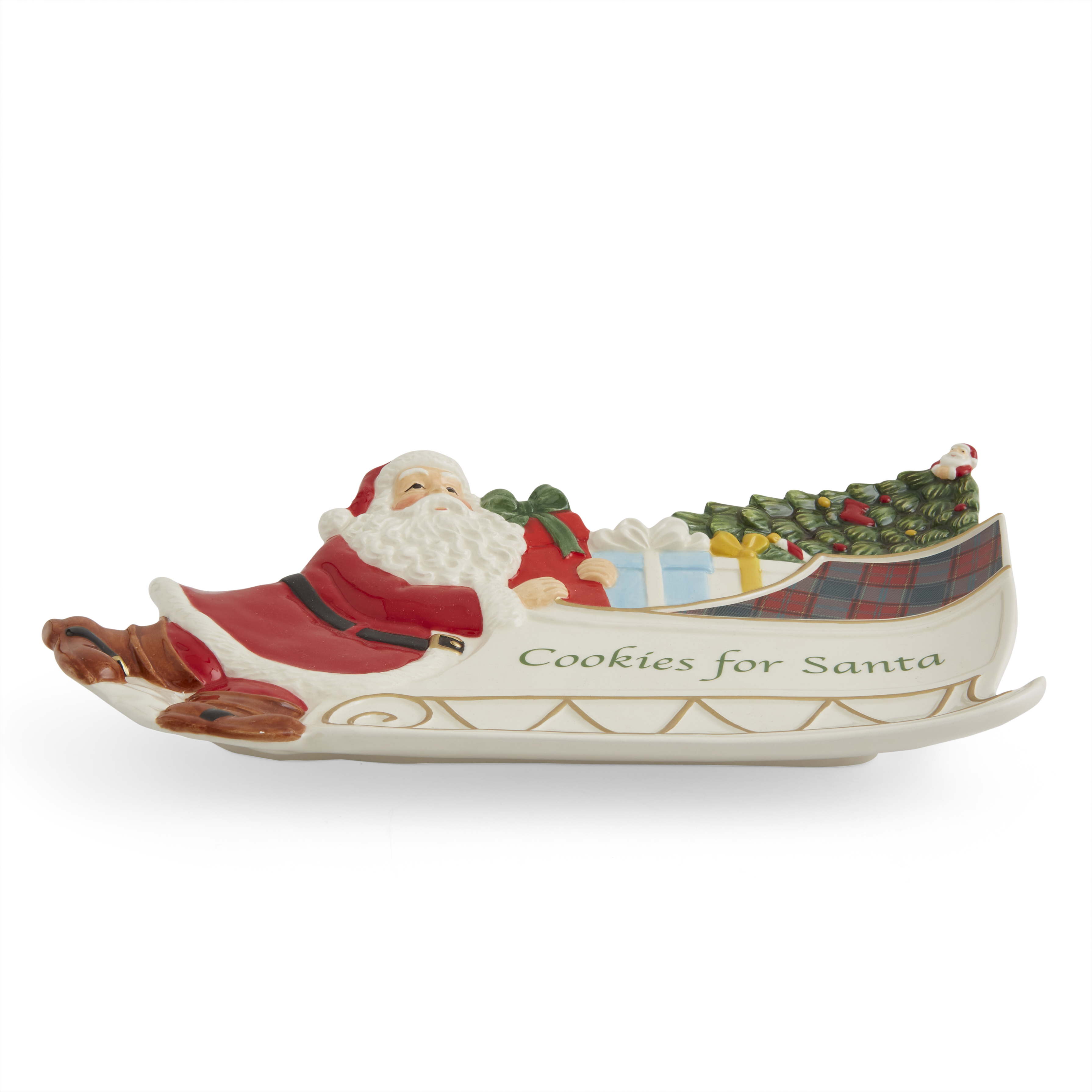 Christmas Tree Santa Sleigh Cookies for Santa image number null